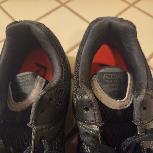 Reebok Premier Trinity Mens Running Shoes Black Grey 1000200060 Size 10.5 main image 6
